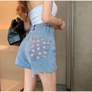 Quần short jeans nữ GR00041