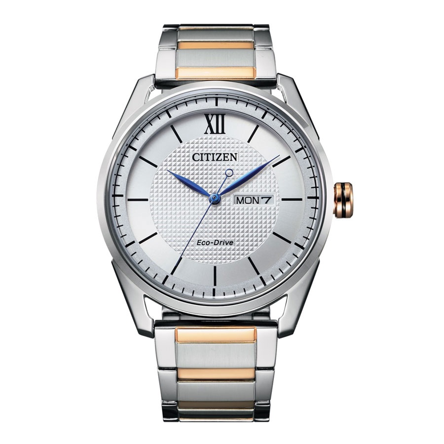 Đồng Hồ Nam Citizen Dây Thép Không Gỉ AW0084-81A - Mặt Trắng