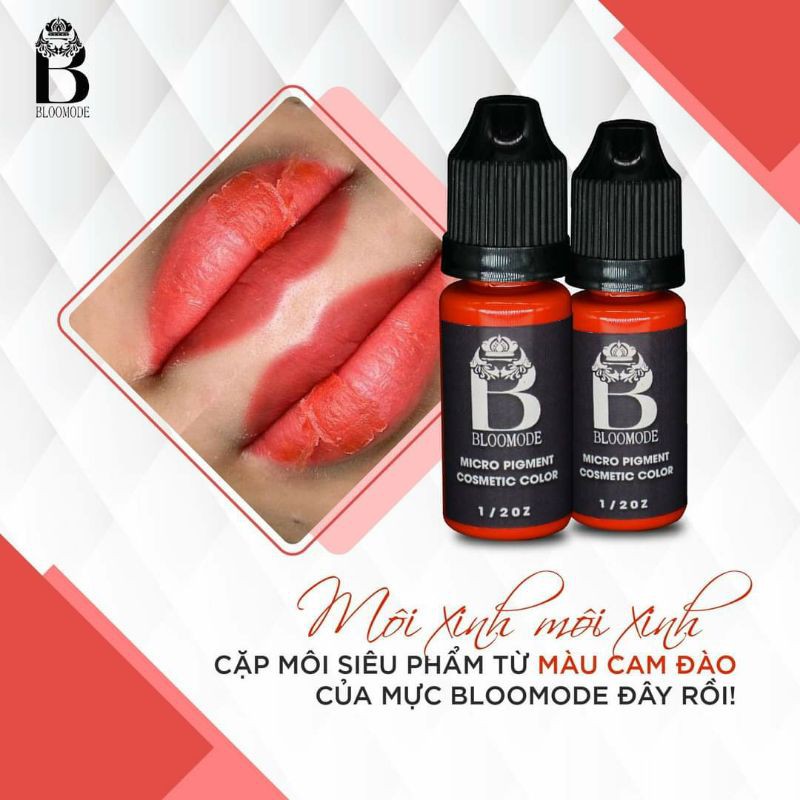 Mực Xăm Bloomode USA Bám Nhanh Bong Đậm