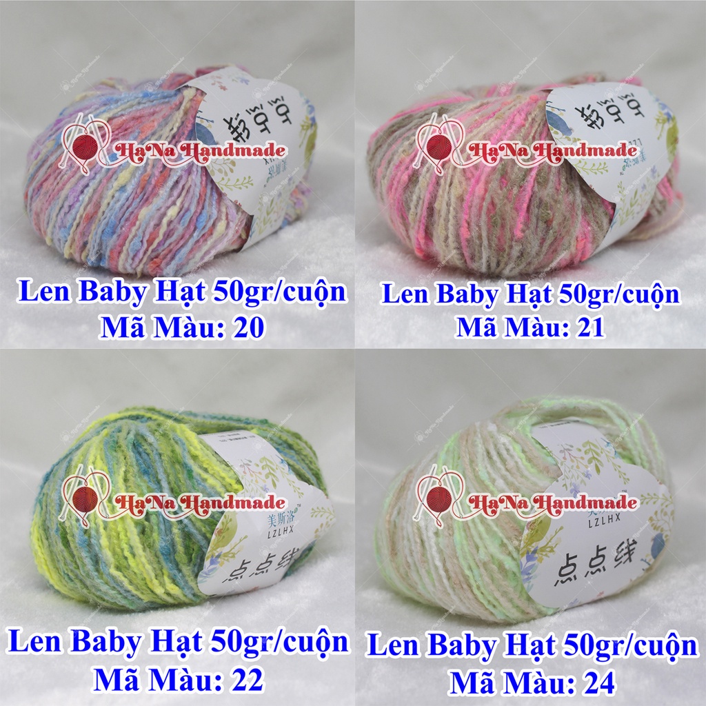 Len baby hạt / baby tuyết 29k/c 50g