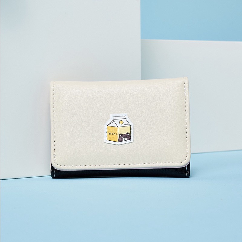 Ví Ngắn Nữ Mini Cầm Tay Đựng Thẻ V552 Cao Cấp Siêu Dễ Thương - Hata24h