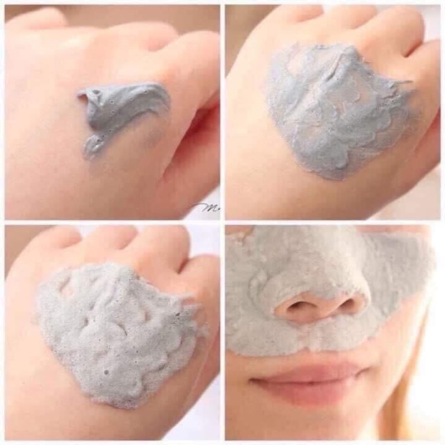 Mặt Nạ Thải Độc Khử Chì Bì Heo Carbonated Bubble Clay Mask - Hàng chuẩn nội địa trung - Hủ 100g