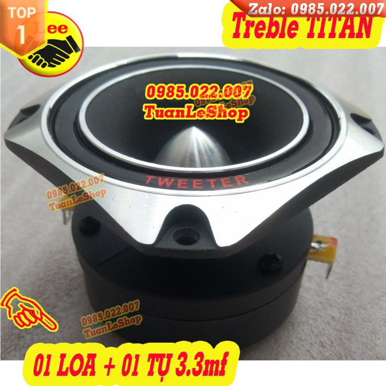 1 LOA TREBLE PIONEER TITAN TỐT + 01 TỤ 3,3MF 250V CAO CẤP – GIÁ 01 CHIẾC