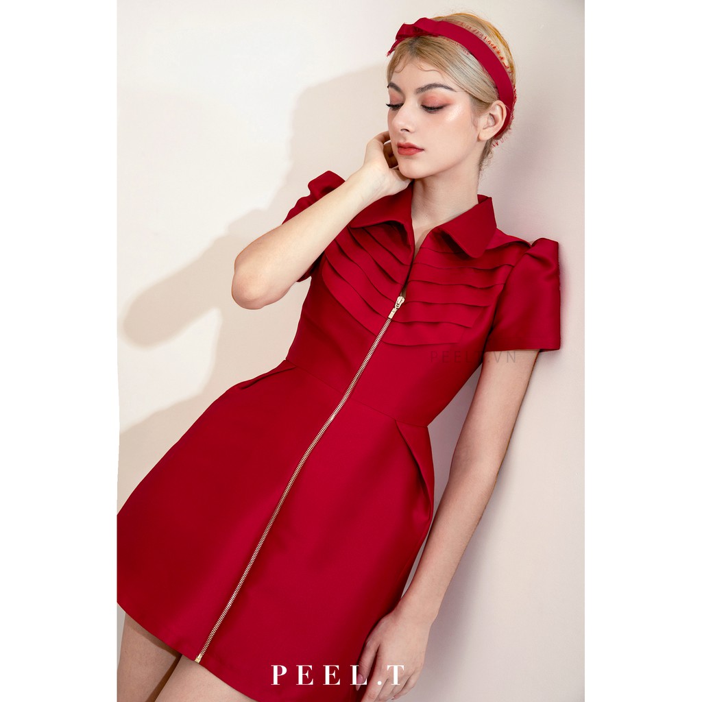 PEEL.T - Laverna Dress - Đầm đỏ thiết kế đi chơi, dự tiệc, công sở