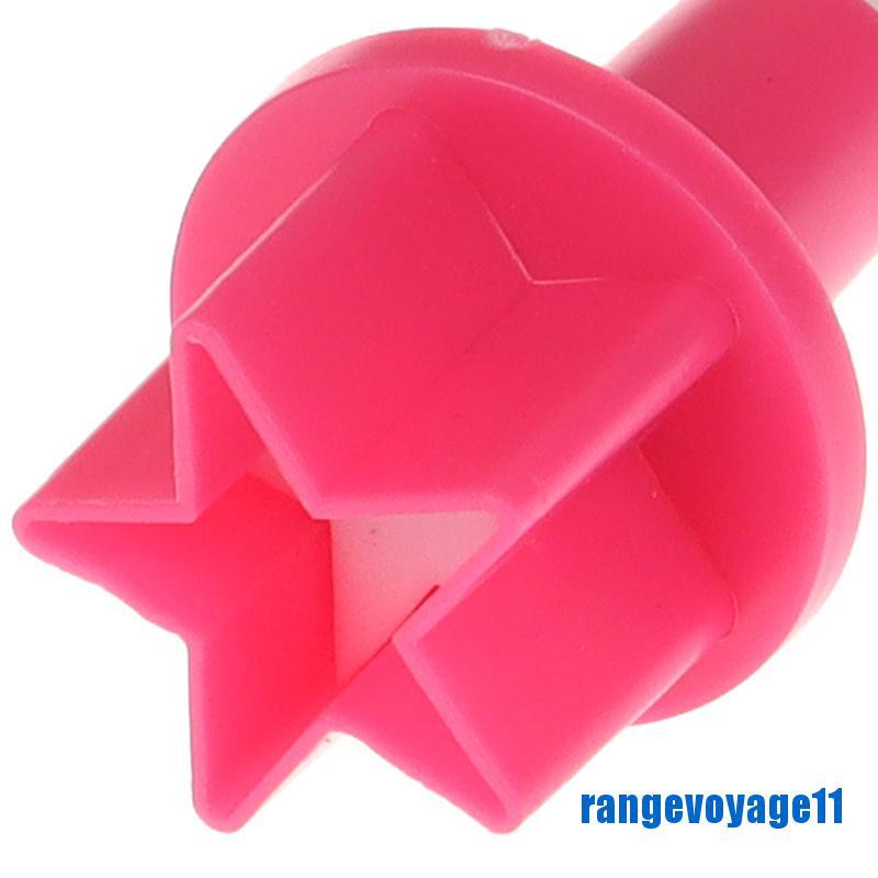 Bộ 5 Khuôn Cắt Bánh Quy Hình Ngôi Sao / Trái Tim / Hoa Mận Độ