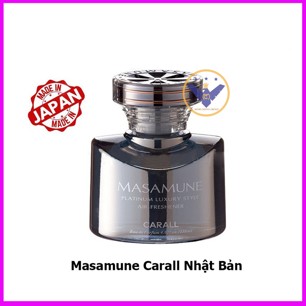 Nước hoa xe hơi gắn taplo ô tô Carall Masamune Premia Luxury 138ml