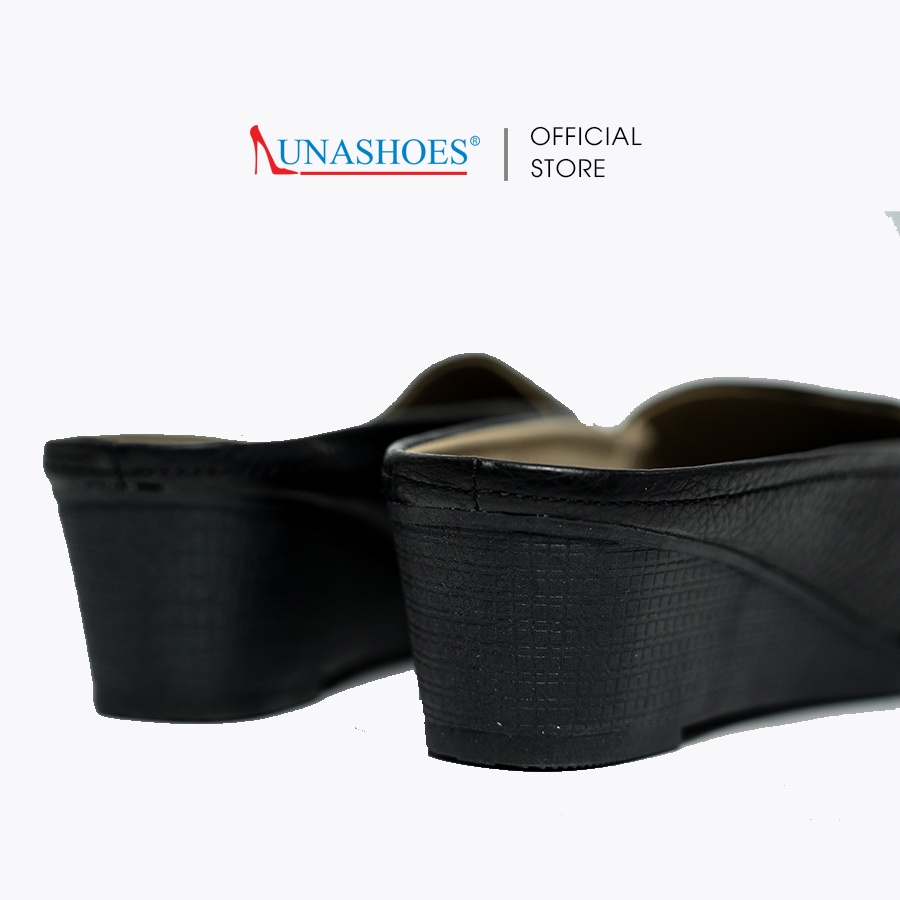 Giày sục nữ da bò 100% đế tpr chống trơn siêu bền LUNASHOES 6207 full box hàng cao cấp có sẵn