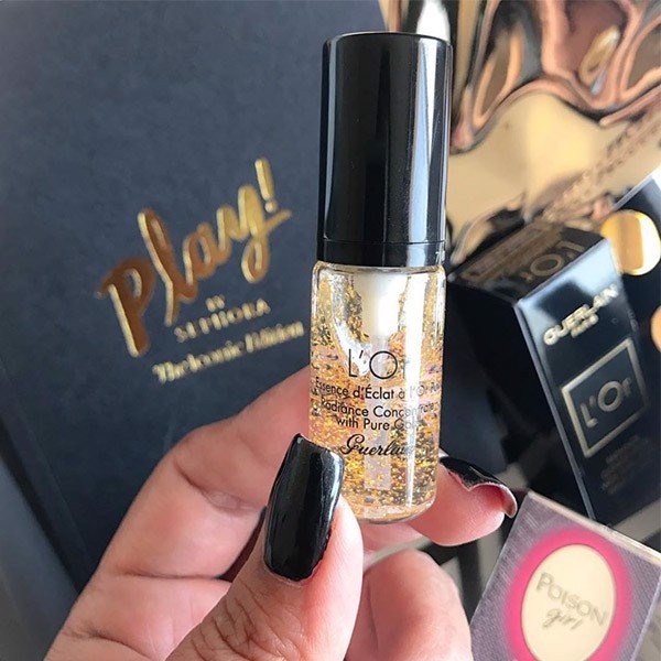 Kem lót “VÀNG 24K” Guerlain L’Or Radiance Concentrate With Pure Gold Mini