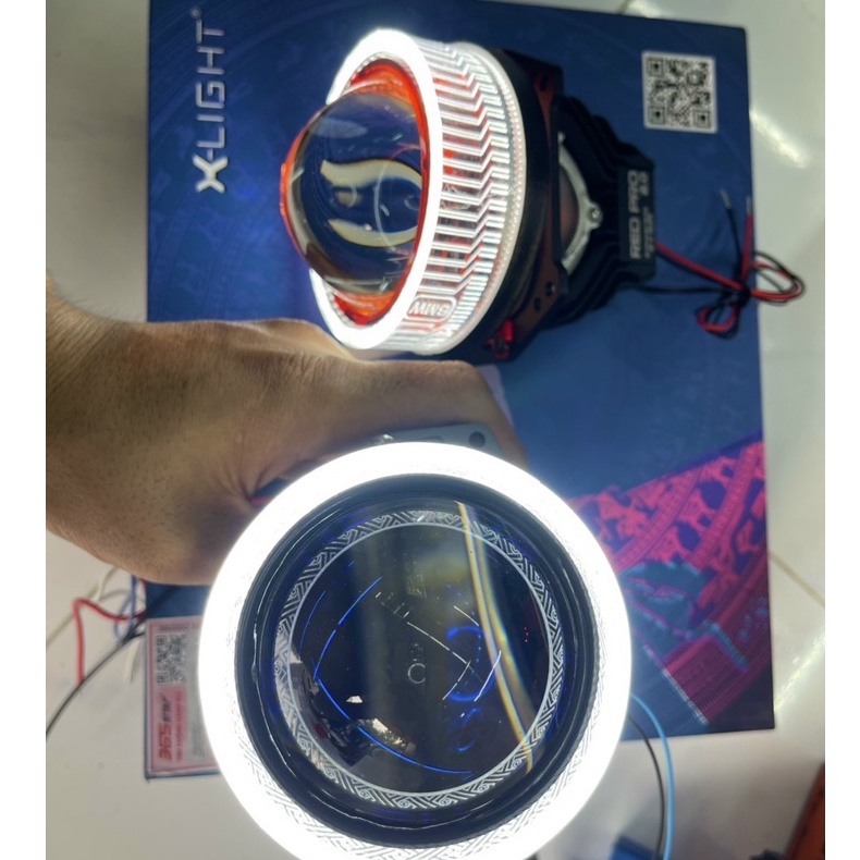 Đèn Bi Cầu Giá Rẻ 3 Inch Cho Ô Tô Xe Máy Công Suất Cao 45w