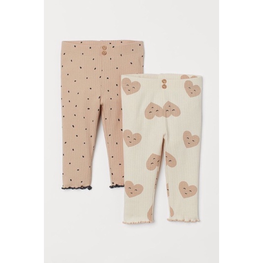 Set quần legging bé gái
