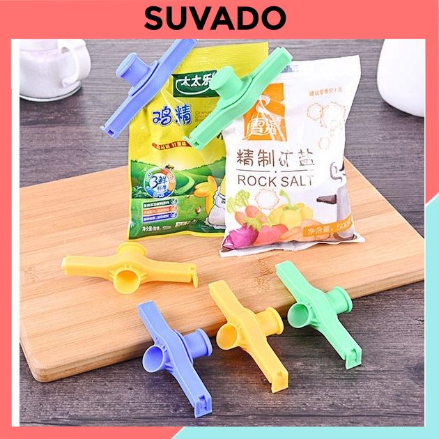 Kẹp Miệng Túi Thực Phẩm Bằng Nhựa Tiện Dụng Niêm Phong Túi Gia Vị Có Nắp Đậy Chất Lượng Cao L5 SUVADO