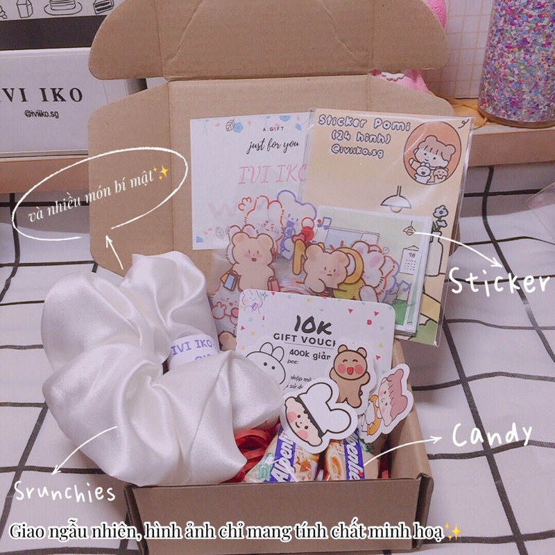 IVI IKO | Lucky Box - hộp quà may mắn dành tặng người thân, bạn bè (đọc kĩ mô tả, số lượng có hạn)