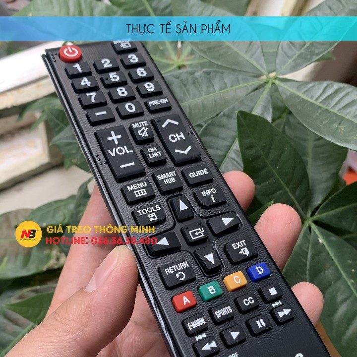 [Hàng Zin] Điều Khiển Tivi Samsung Smart Tivi Ngắn BN59-01199F - Remote Tivi Tương Thích Các Đời Tv LED LCD Plasma