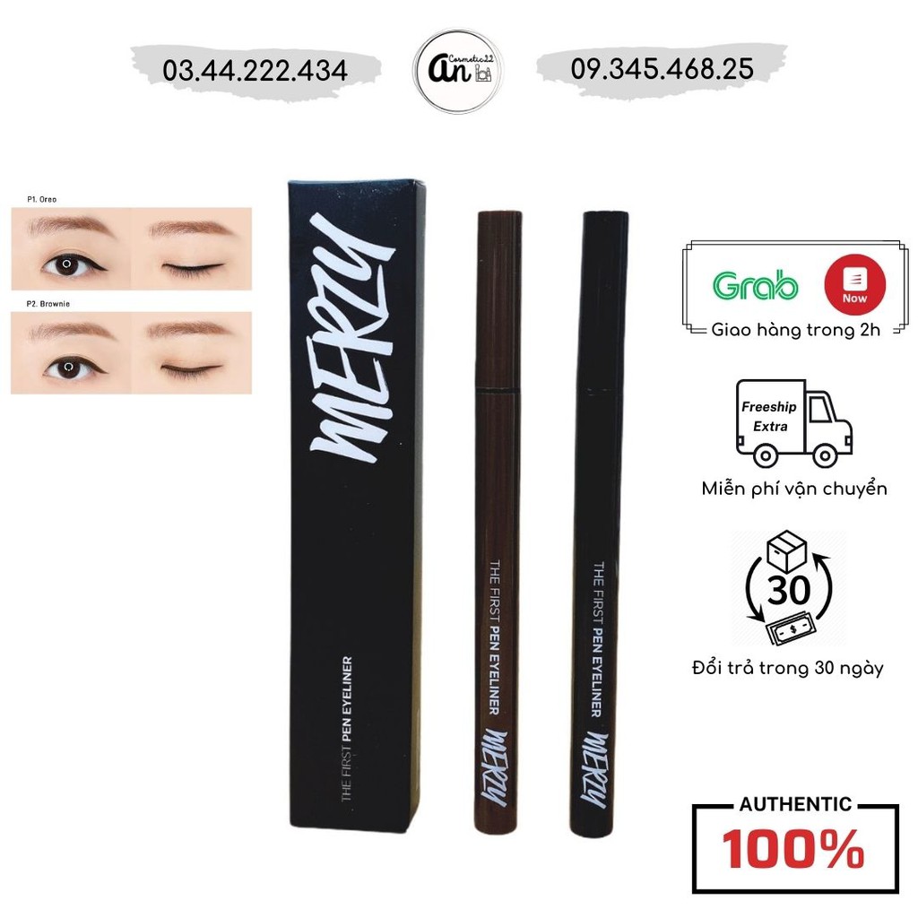 Kẻ Mắt Nước Chống Trôi Merzy Another Me The First Pen Eyeliner