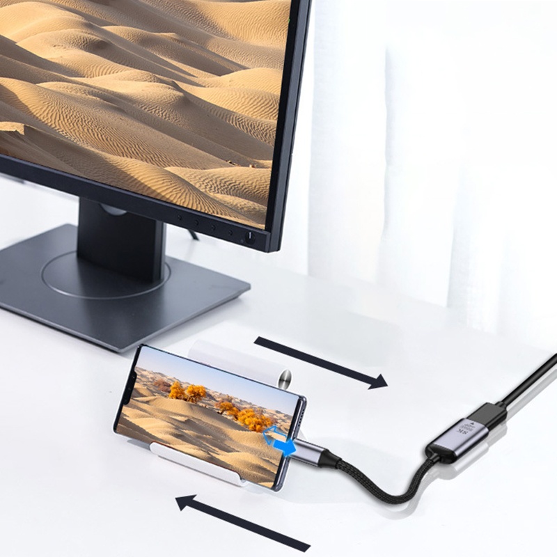 Cáp Chuyển Đổi DP mini DP Sang TYPE-C Cho TV / Máy Chiếu