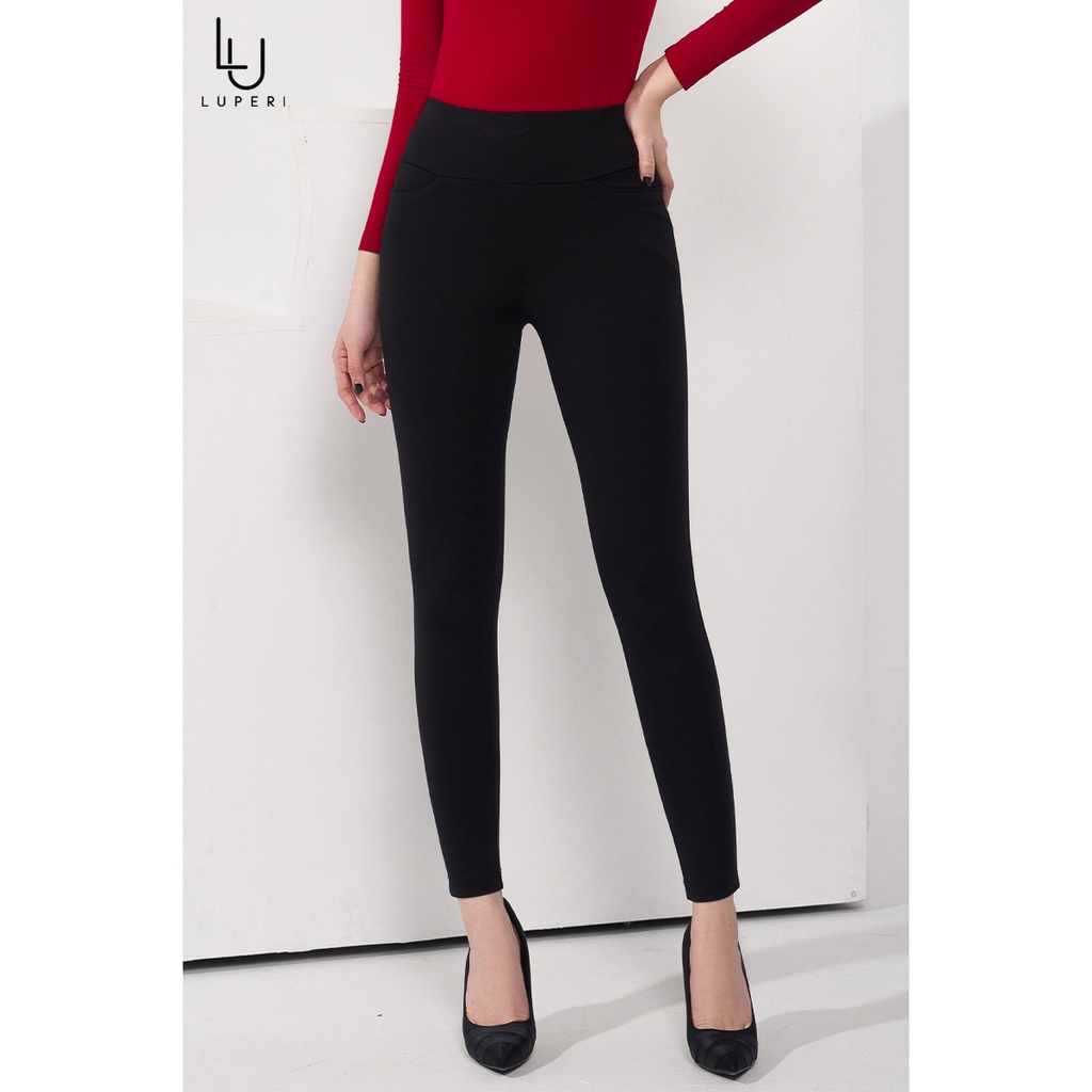 Quần Legging Cạp Cao Gen Bụng LUPERI LP524 Không Bai Không Xù Co Giãn Tốt