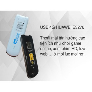 Usb Dcom 3G 4G H/w E3372 E3276 Chạy Bộ Cài Mobile Partner - Hỗ Trợ Đổi IP & MAC