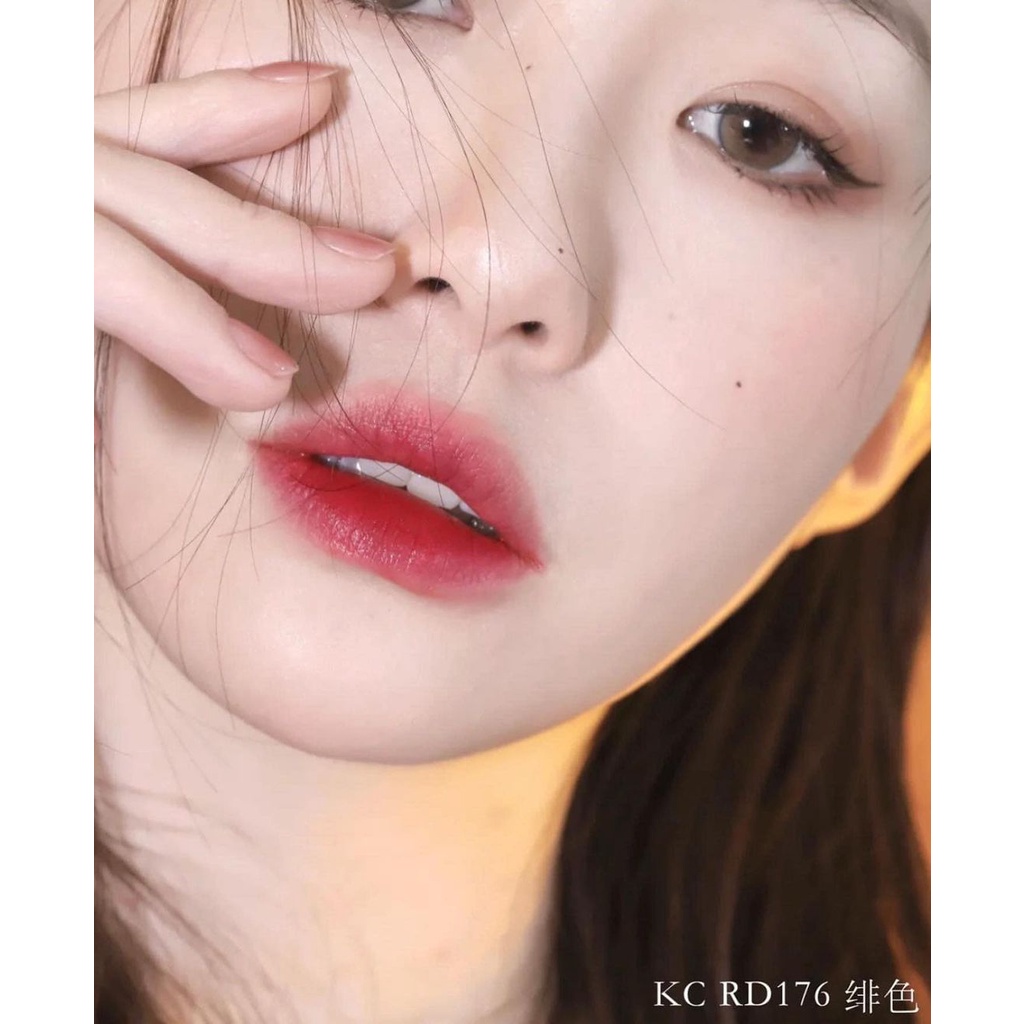 Son Kem Shu Uemura Kinu Cream KC BR793 - Đỏ Nâu Caramel và KC RD176 - Đỏ Hồng Đất  - KC OR599 - Cam Cháy