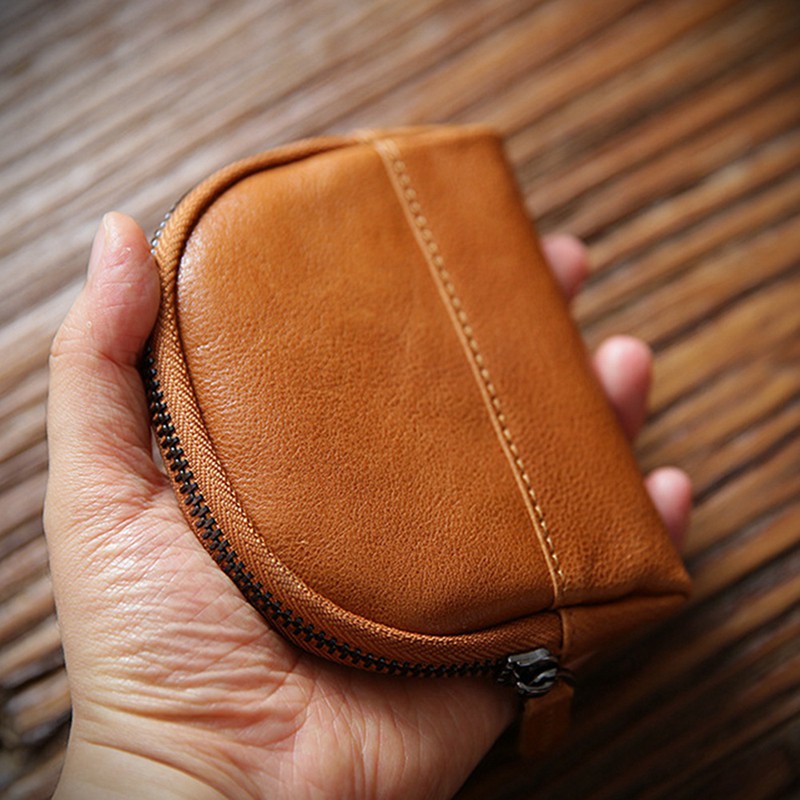 High Quality Creative Coin Bag Student Wallet Leather Zipper Card Bag Coin Purse