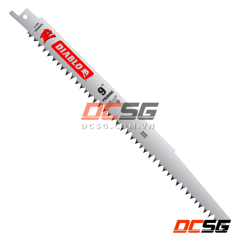 Lưỡi cưa kiếm cắt tỉa cành cây 9&quot;-220mm DIABLO DS0905FG5 (01 lưỡi) | DCSG