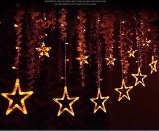 ĐÈN RÈM NGÔI SAO NHẤP NHÁY  ⭐🌟