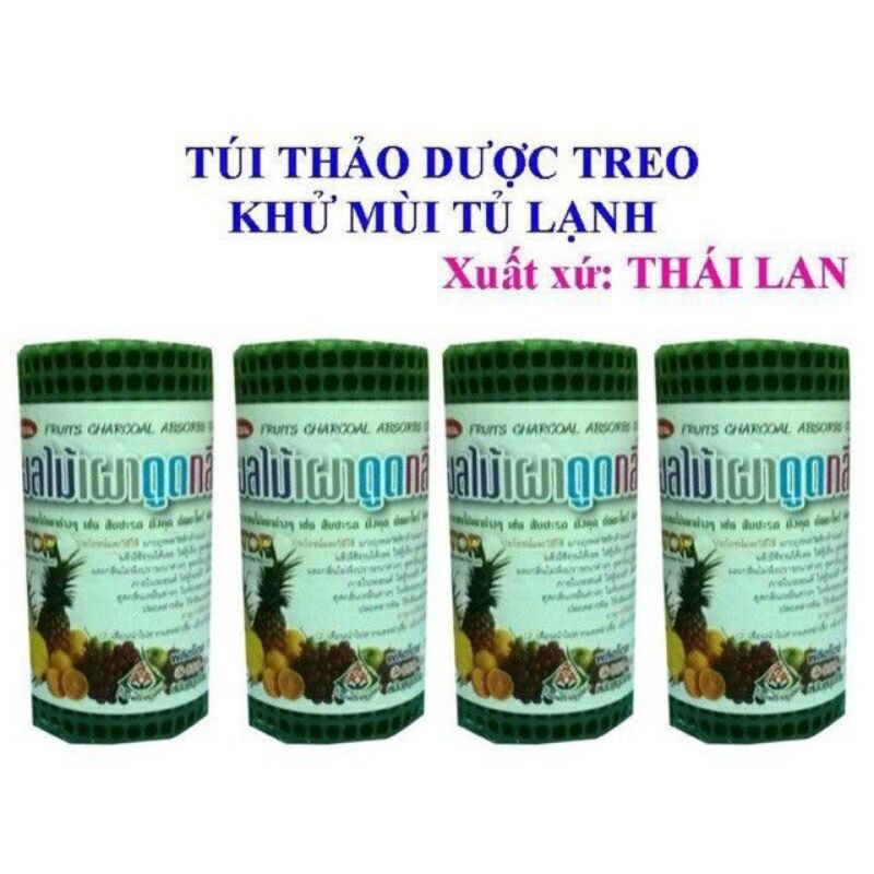 Túi thảo dược treo khử mùi tủ lạnh Thái Lan.