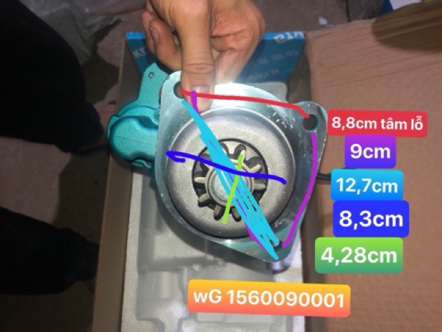 Sản phẩm gia đình làm: đề howo 10R askla 24v bền bỉ có thông số trong ảnh mã sản phẩm (WG1560090001)