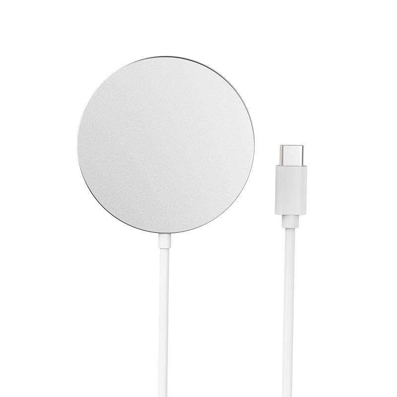 Bộ sạc không dây Magsafe 15W Wireless Charger Qi 15W cho đien thoại iphone 12 , 12 pro max iphone 11 samsung note 20