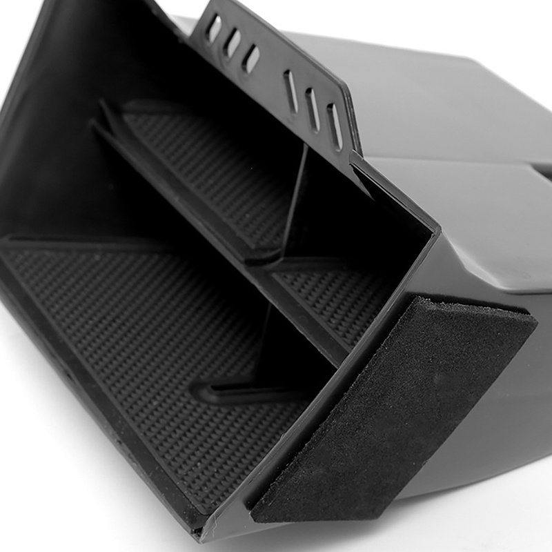Cho Honda Civic 2016 2017 2018 2019 Nội thất AccESSories Car BlaCk ABS Bảng điều khiển bên trong Hộp lưu trữ trung tâm
