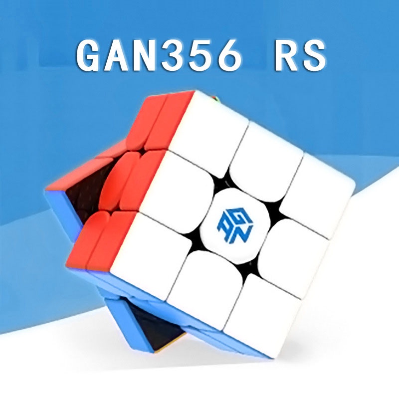 Rubik gan 3x3 356 RS trơn, cắt góc tốt – GAN01