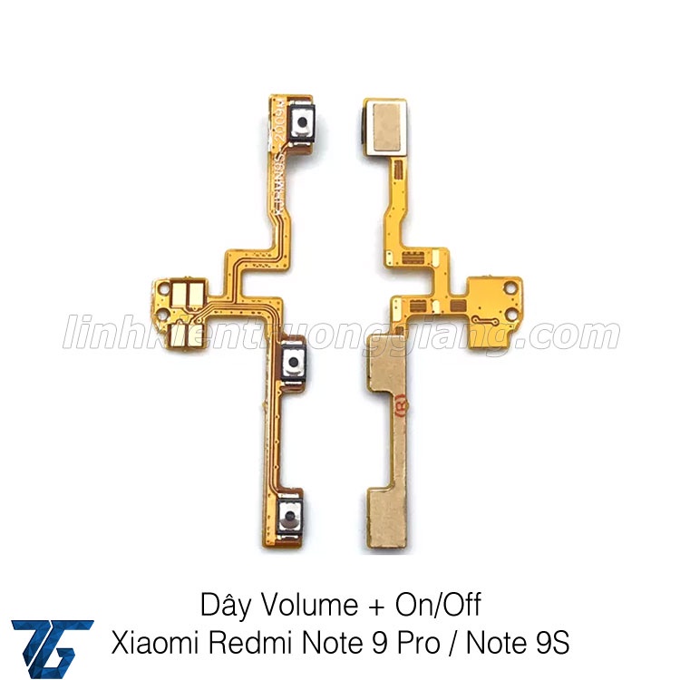 BỘ 5 DÂY ON/OFF + VOLUME XIAOMI REDMI NOTE 9PRO/RM NOTE 9S