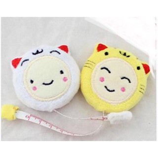 Thước cuộn mini nhỏ gọn 1,5m, Thước dây rút đo quần áo