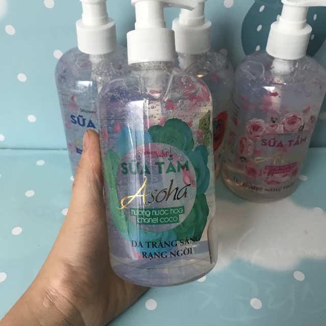 (HÀNG MỚI) Sữa tắm ASOHA cao cấp hương nước hoa-500 ml