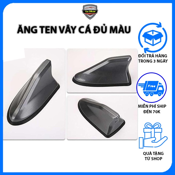 Ăng Ten Vây Cá – Ăng Ten Ô Tô – Bắt Sóng Radio FM AM Đặt Trên Nóc Xe Hơi Đủ Màu Lựa Chọn