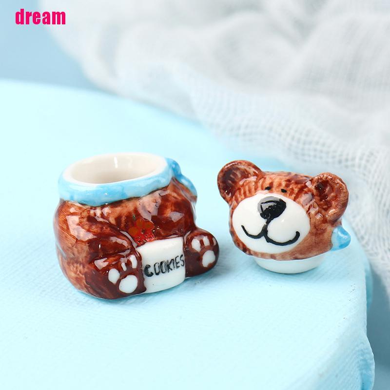Mô Hình Lọ Kẹo Trang Trí Nhà Búp Bê Xinh Xắn