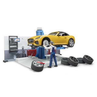 Đồ chơi dạng mô hình theo tỷ lệ thu nhỏ 1:16 - Dịch vụ sửa xe BRU62110