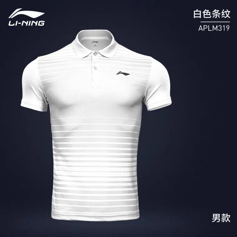 Áo thun Polo Lining thể thao nam cao cấp chính hãng APLM319