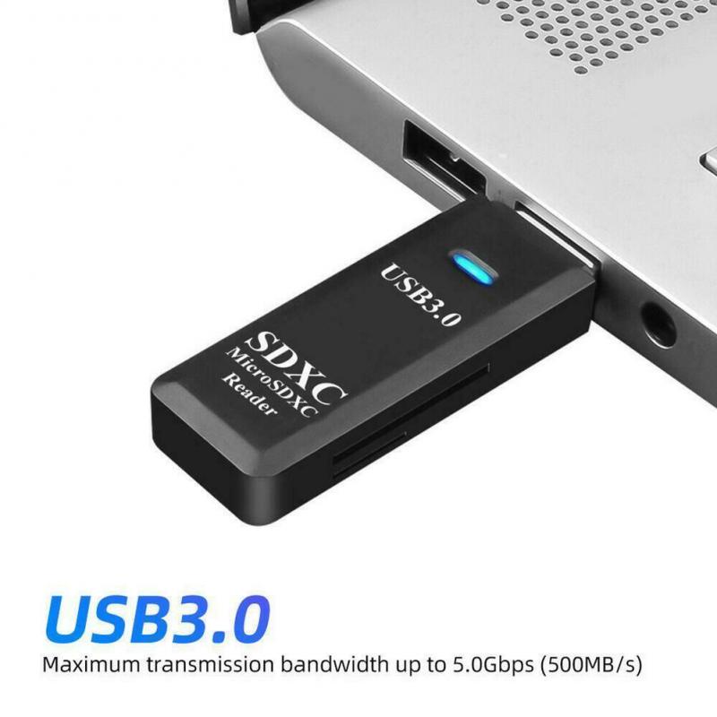 Đầu đọc thẻ nhớ micro SD TF 2 trong 1 cổng USB 3.0 cho máy tính