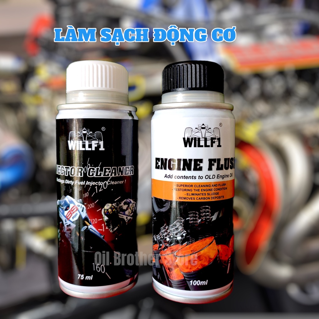 Phụ gia WILLF1 vệ sinh, bảo dưỡng toàn diện động cơ.
