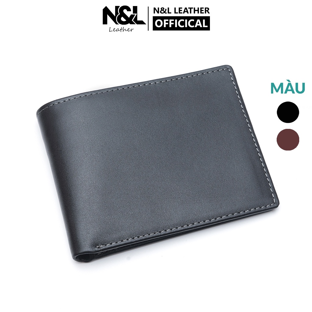 [Mã BMINC50 giảm 10% đơn 99K] Ví nam da bò Nappa cao cấp K101 N&L Leather