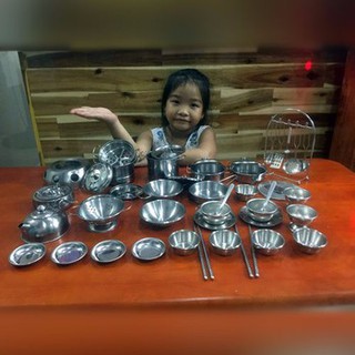 BỘ ĐỒ CHƠI NẤU ĂN 36 MÓN.