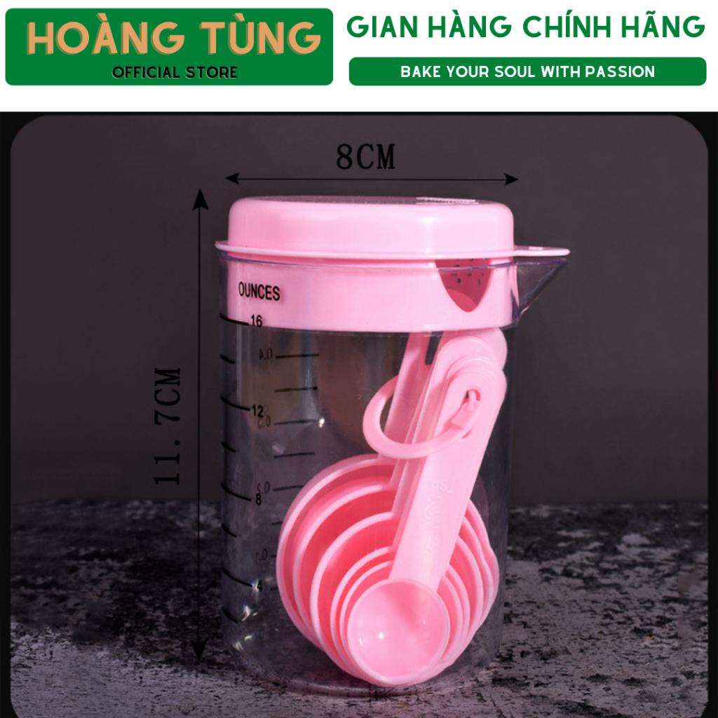 Bộ thìa đong kèm cốc chia