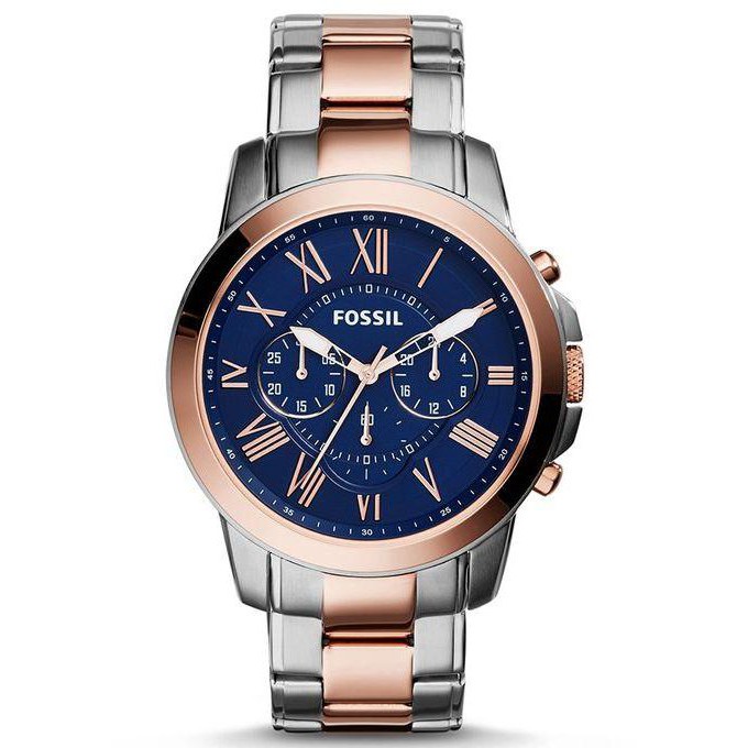 Đồng Hồ Nam Fossil Grant Chronograph Blue FS5024