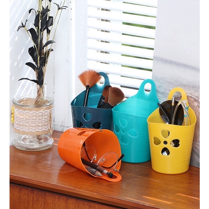 Giỏ đựng đồ bằng nhựa treo tường tiện dụng (SP081953)