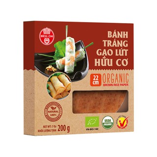 Bánh tráng lứt hữu cơ Bích Chi 200g