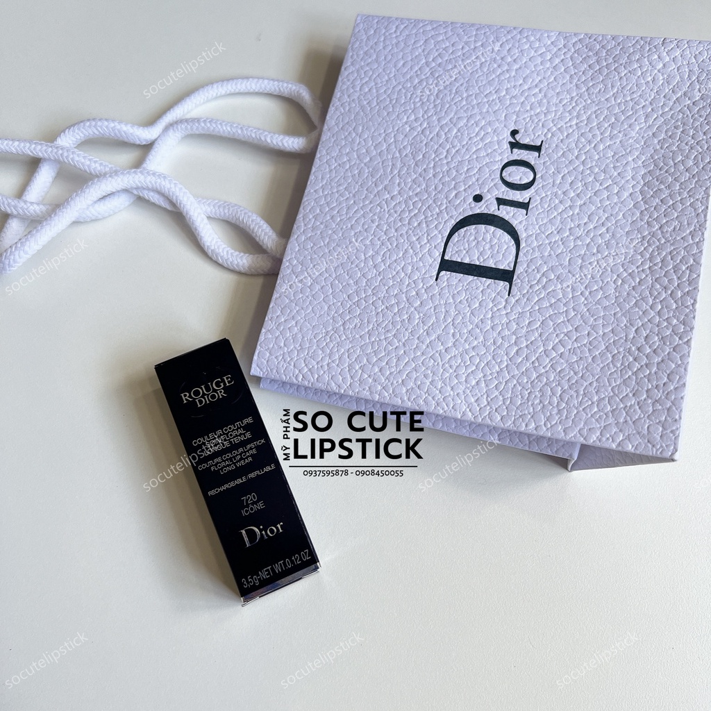 Túi giấy Dior chính hãng 14.5x5x13 và 14.5x8x22.5