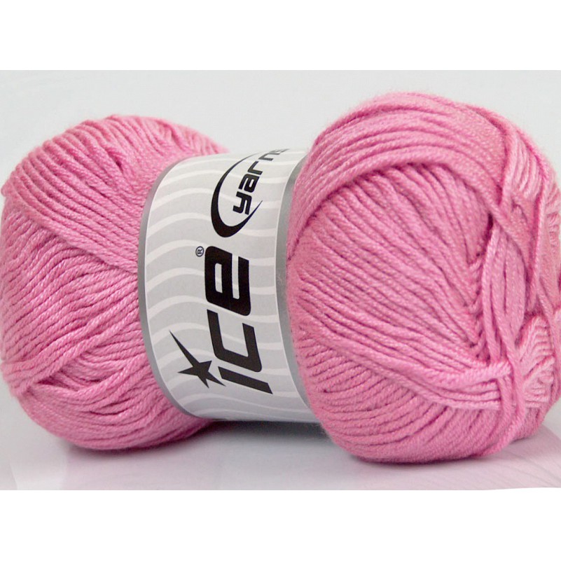 Len Ice Yarns mầu hồng nhạt (Soft Baby Light Pink)