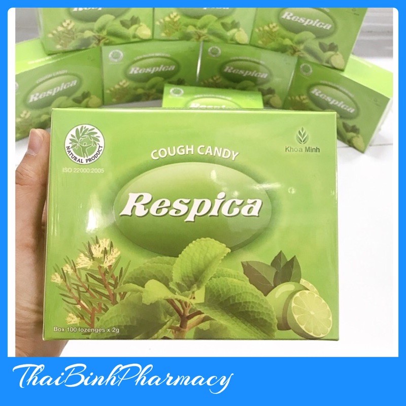 Kẹo ngậm giảm ho Respica