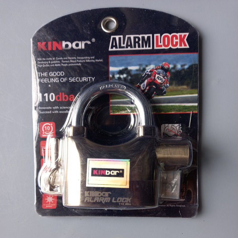 Ổ Khóa Hú Báo Động Chống Trộm KINBAR Cao Cấp
