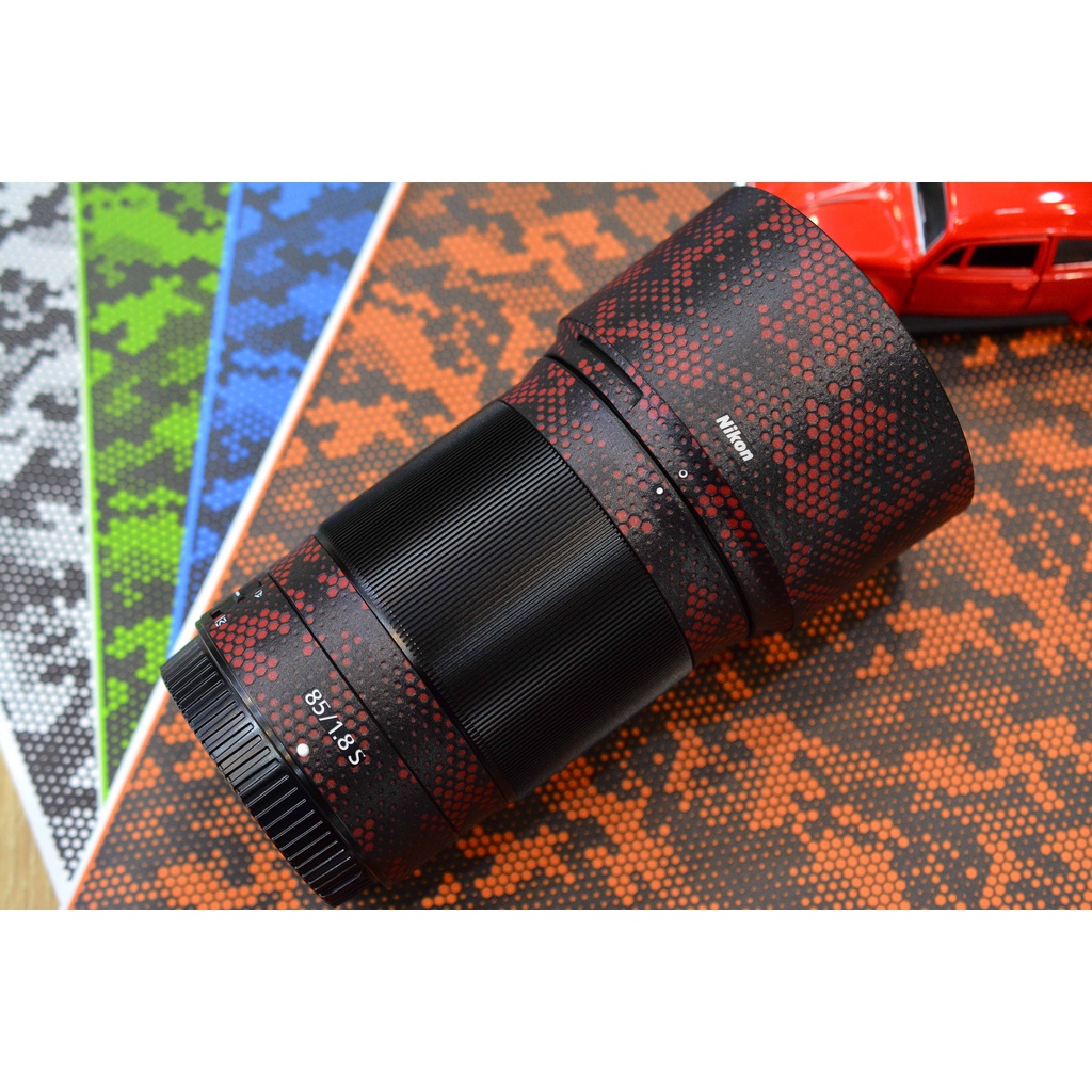 Miếng Dán Skin Ống Kính Nikon 85mm f1.8S - 3M cao cấp